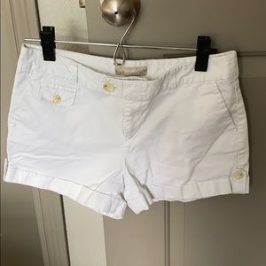 White Banana Republic shorts